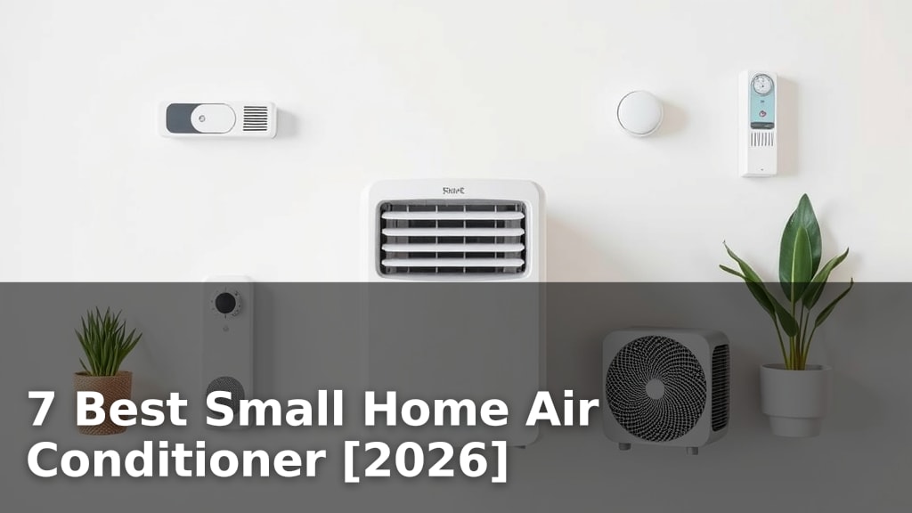 7 Best Small Home Air Conditioner [2026]