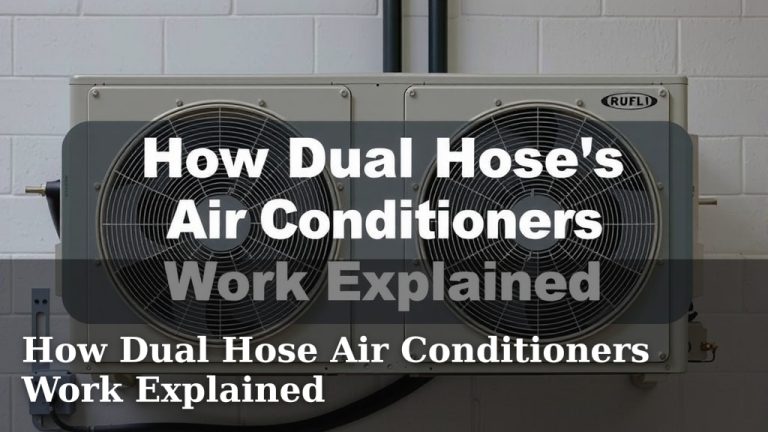 How Dual Hose Air Conditioners Work Explained