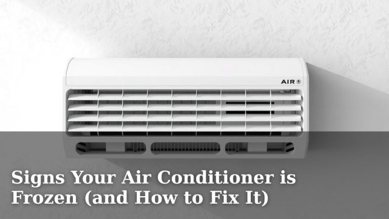 Signs Your Air Conditioner is Frozen (and How to Fix It)