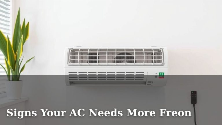 Signs Your AC Needs More Freon