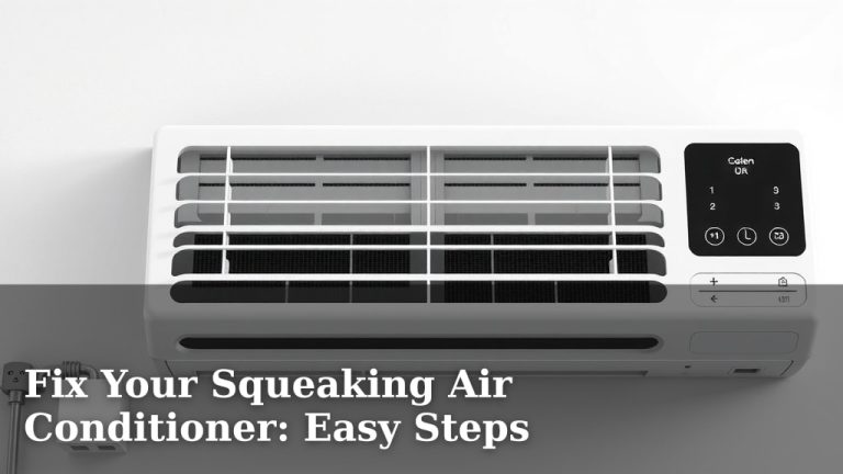 Fix Your Squeaking Air Conditioner: Easy Steps
