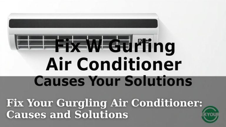 Fix Your Gurgling Air Conditioner: Causes and Solutions