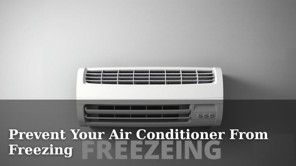 Prevent Your Air Conditioner From Freezing