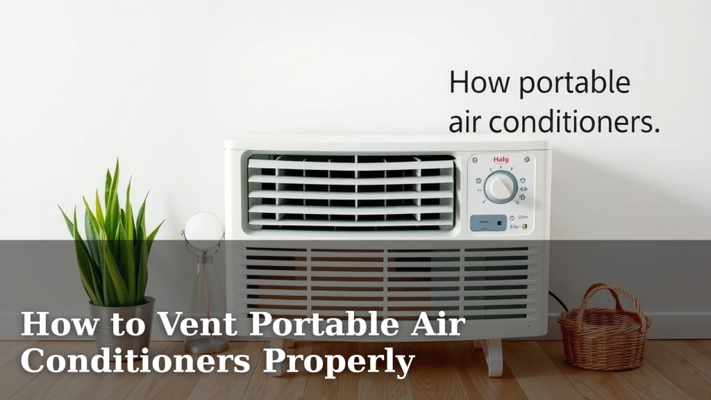 How to Vent Portable Air Conditioners Properly