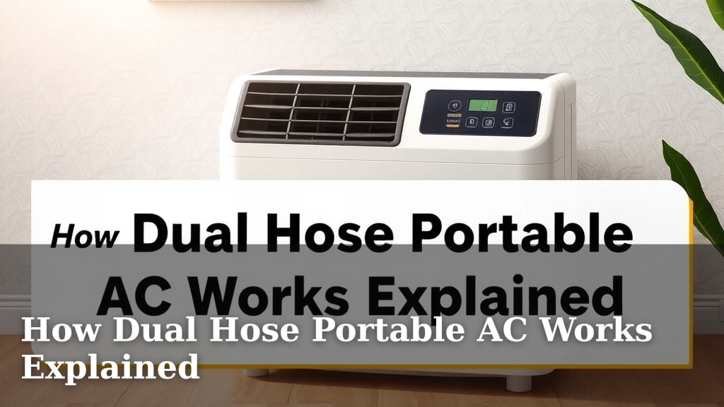 How Dual Hose Portable AC Works Explained
