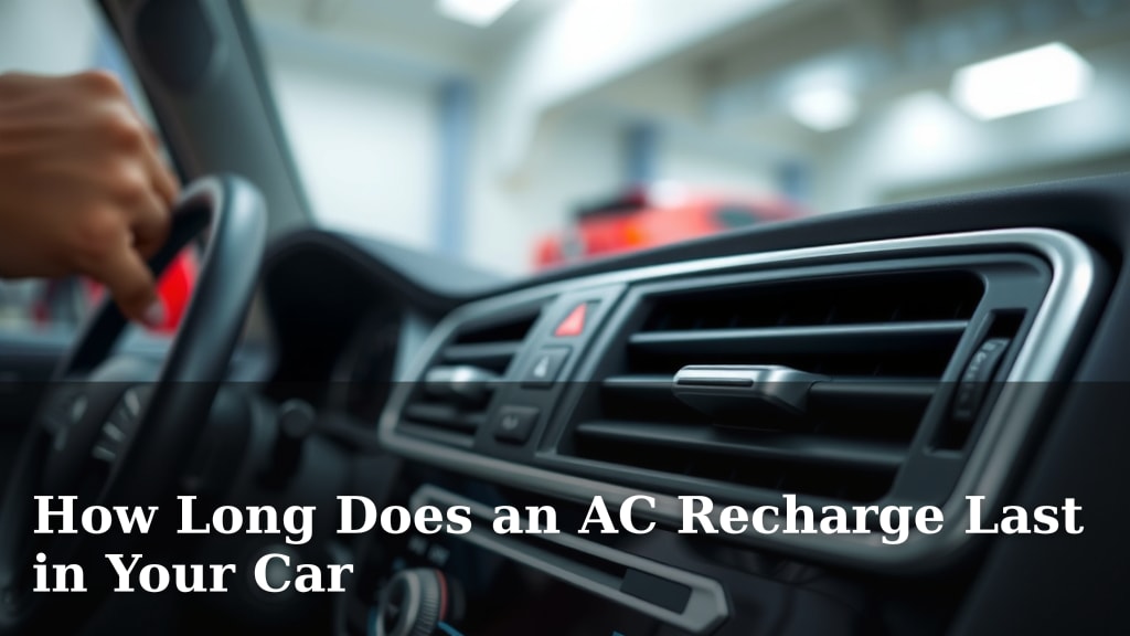 How Long Does an AC Recharge Last in Your Car
