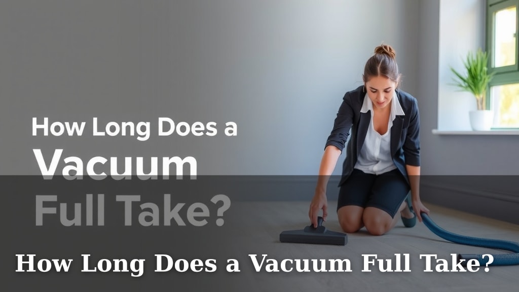 How Long Does a Vacuum Full Take?