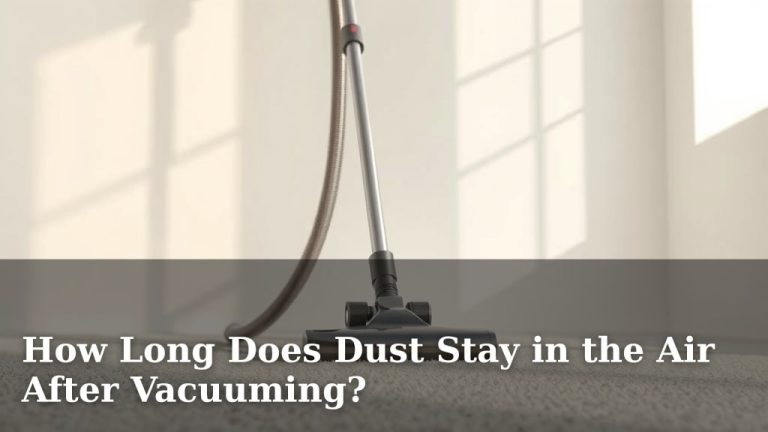 How Long Does Dust Stay in the Air After Vacuuming?