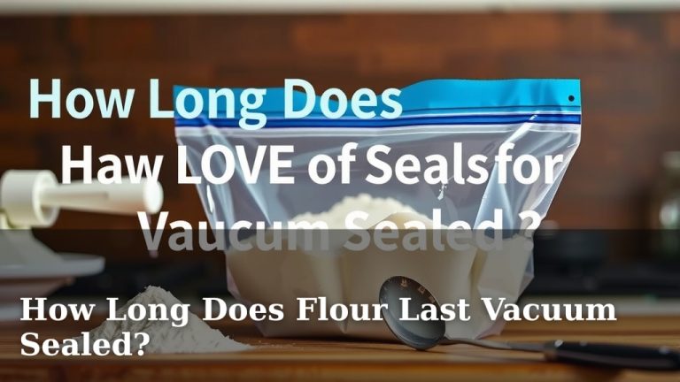 How Long Does Flour Last Vacuum Sealed?