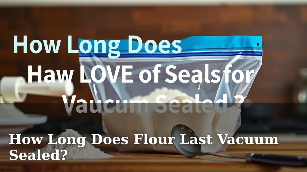 How Long Does Flour Last Vacuum Sealed?