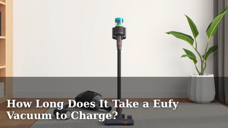 How Long Does It Take a Eufy Vacuum to Charge?