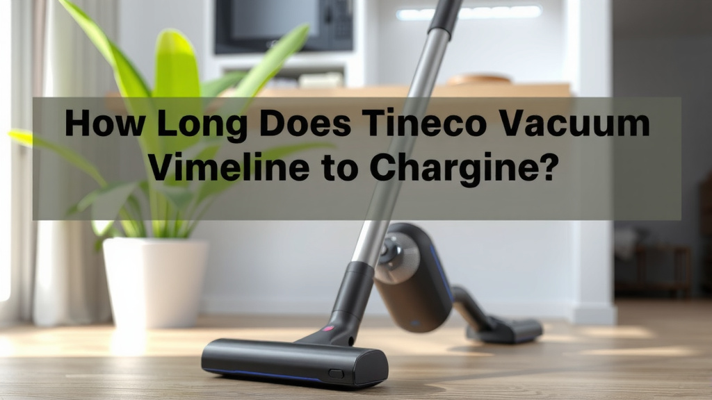 Understanding Your Tineco Vacuum's Charging Timeline