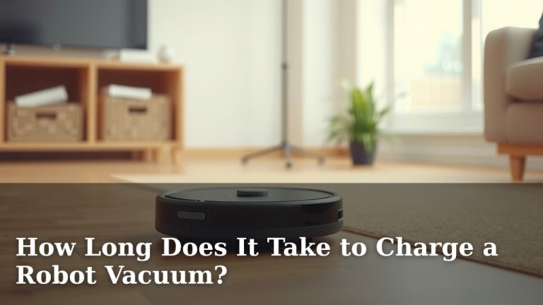 How Long Does It Take to Charge a Robot Vacuum?