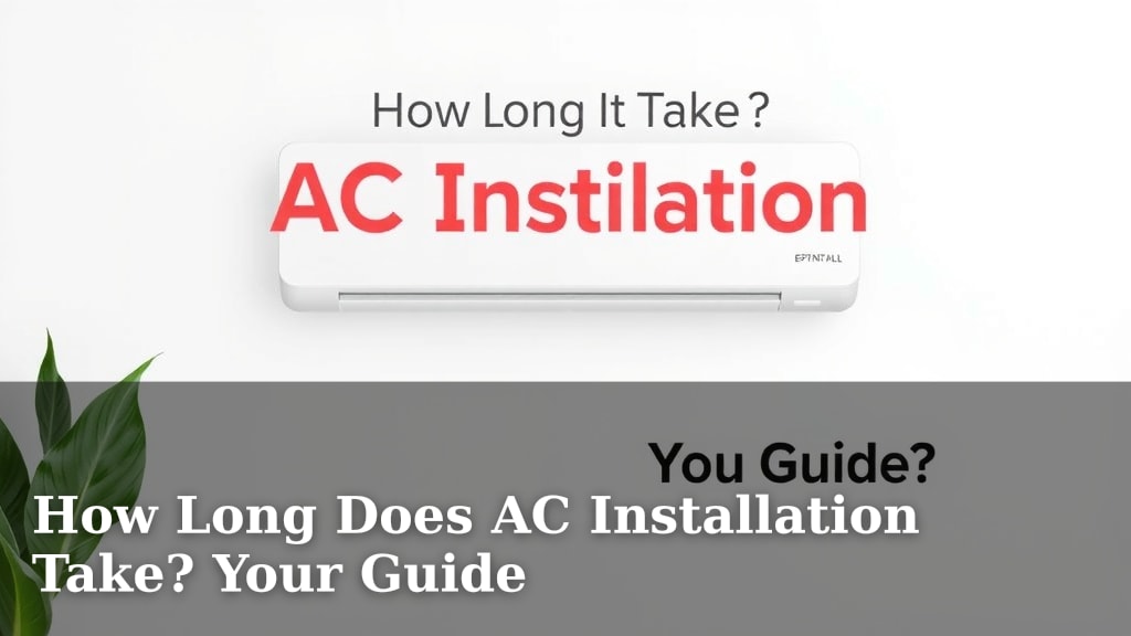 How Long Does AC Installation Take? Your Guide