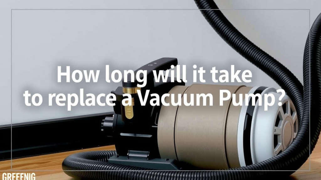 How Long Will a Vacuum Pump Replacement Take You?