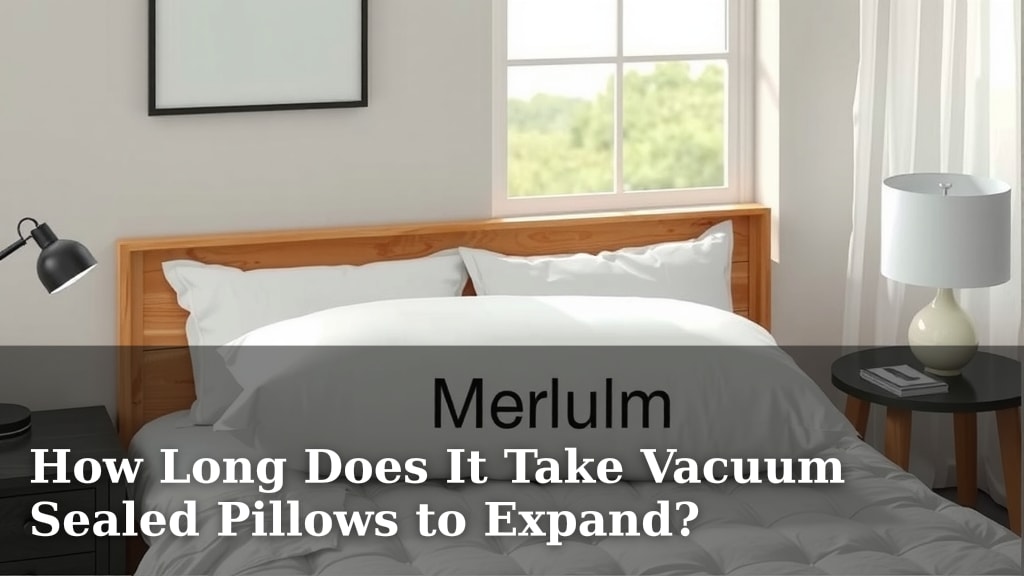 How Long Does It Take Vacuum Sealed Pillows to Expand?