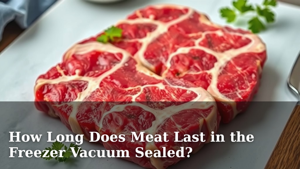 How Long Does Meat Last in the Freezer Vacuum Sealed?