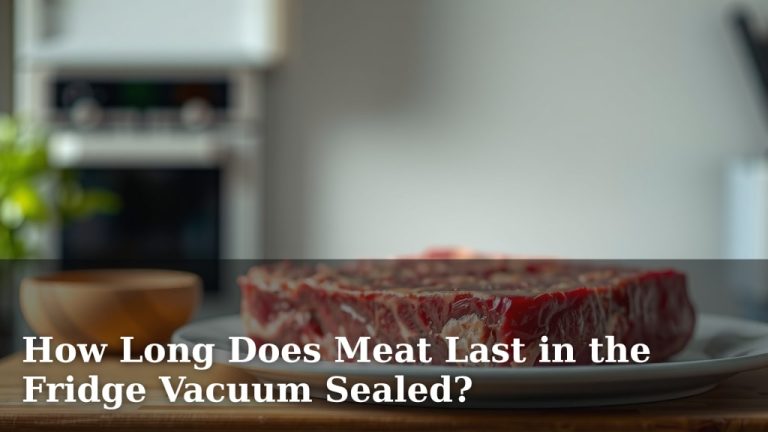 How Long Does Meat Last in the Fridge Vacuum Sealed?