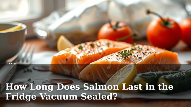 How Long Does Salmon Last in the Fridge Vacuum Sealed?