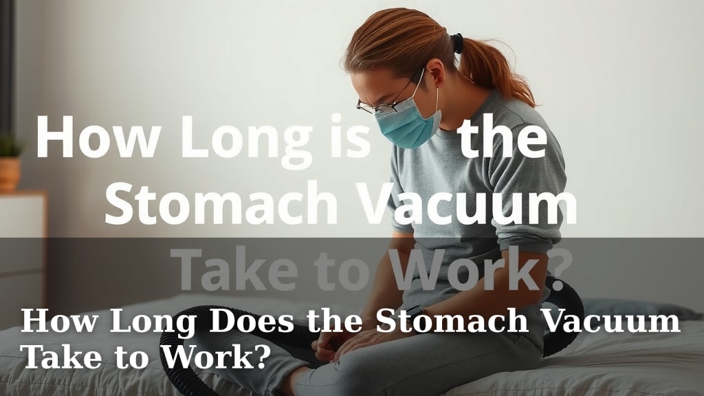 How Long Does the Stomach Vacuum Take to Work?