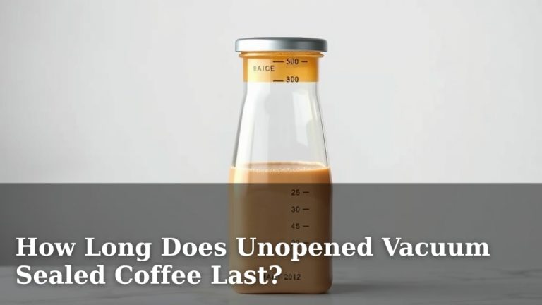 How Long Does Unopened Vacuum Sealed Coffee Last?