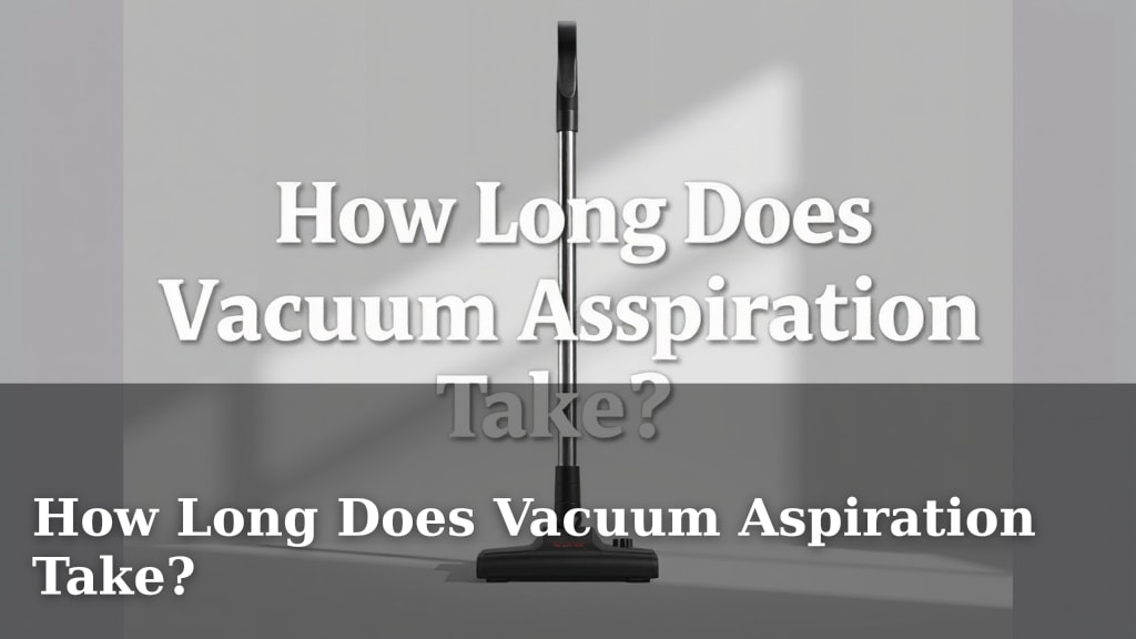 How Long Does Vacuum Aspiration Take?