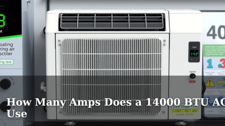 How Many Amps Does a 14000 BTU AC Use