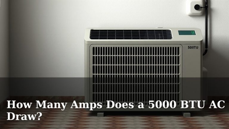 How Many Amps Does a 5000 BTU AC Draw?