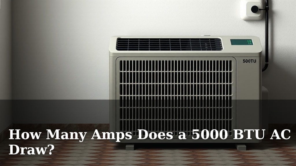 How Many Amps Does a 5000 BTU AC Draw?
