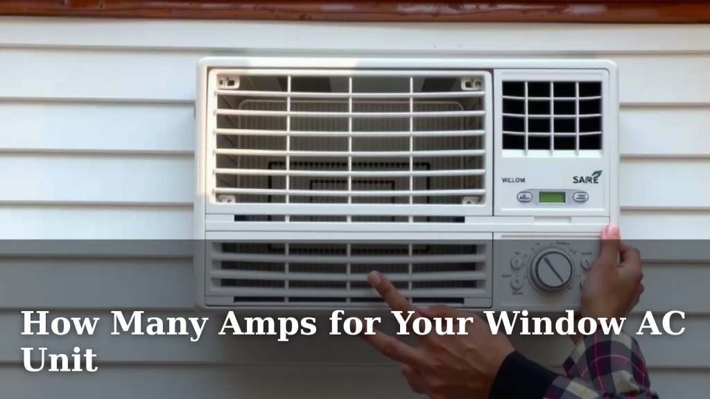 How Many Amps for Your Window AC Unit