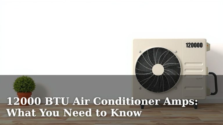 12000 BTU Air Conditioner Amps: What You Need to Know