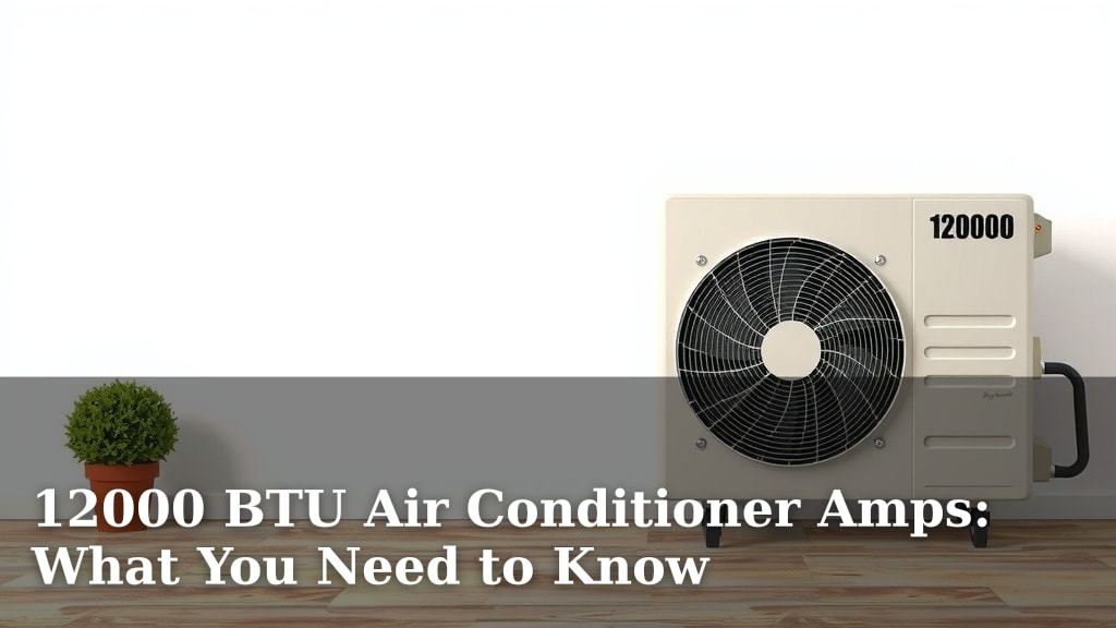 12000 BTU Air Conditioner Amps: What You Need to Know
