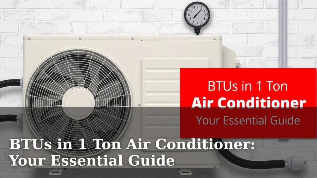 BTUs in 1 Ton Air Conditioner: Your Essential Guide