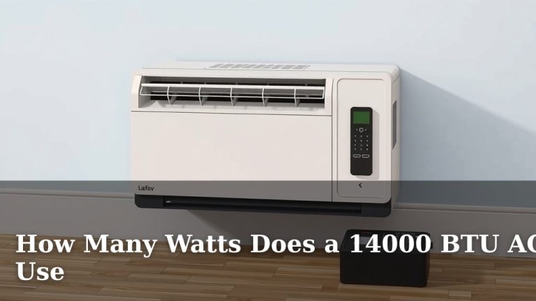 How Many Watts Does a 14000 BTU AC Use