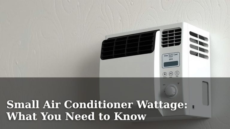 Small Air Conditioner Wattage: What You Need to Know