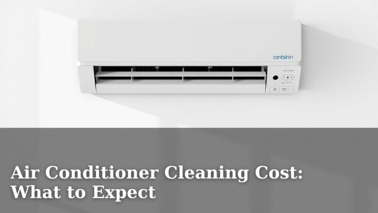 Air Conditioner Cleaning Cost: What to Expect