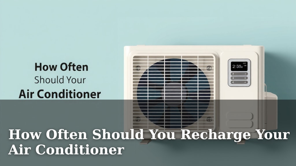 How Often Should You Recharge Your Air Conditioner