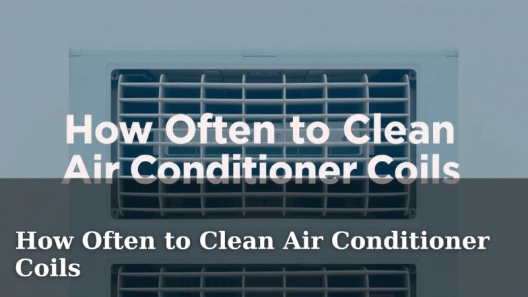 How Often to Clean Air Conditioner Coils