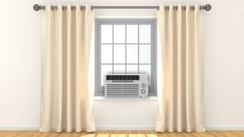 Arranging Curtains for Your Window Air Conditioner