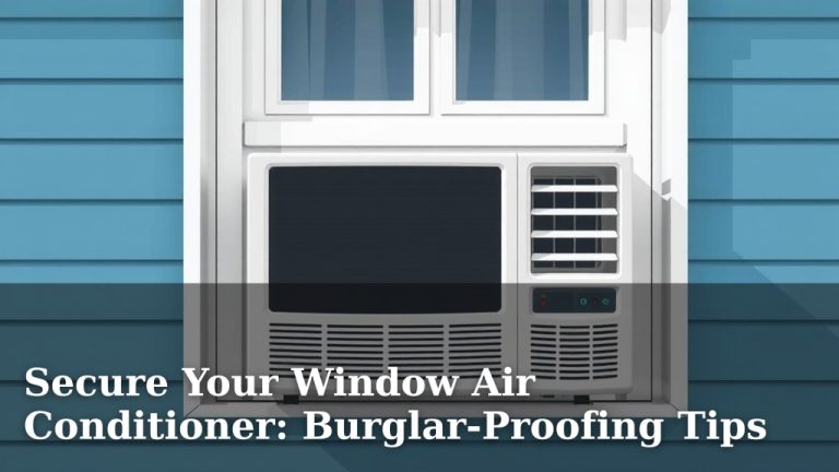 Secure Your Window Air Conditioner: Burglar-Proofing Tips