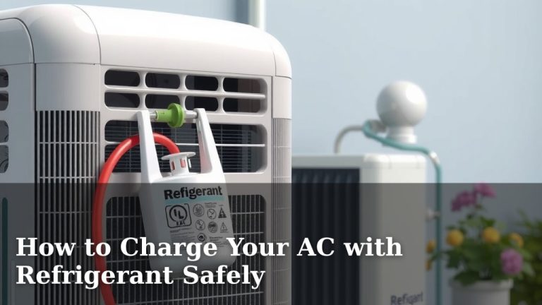 How to Charge Your AC with Refrigerant Safely