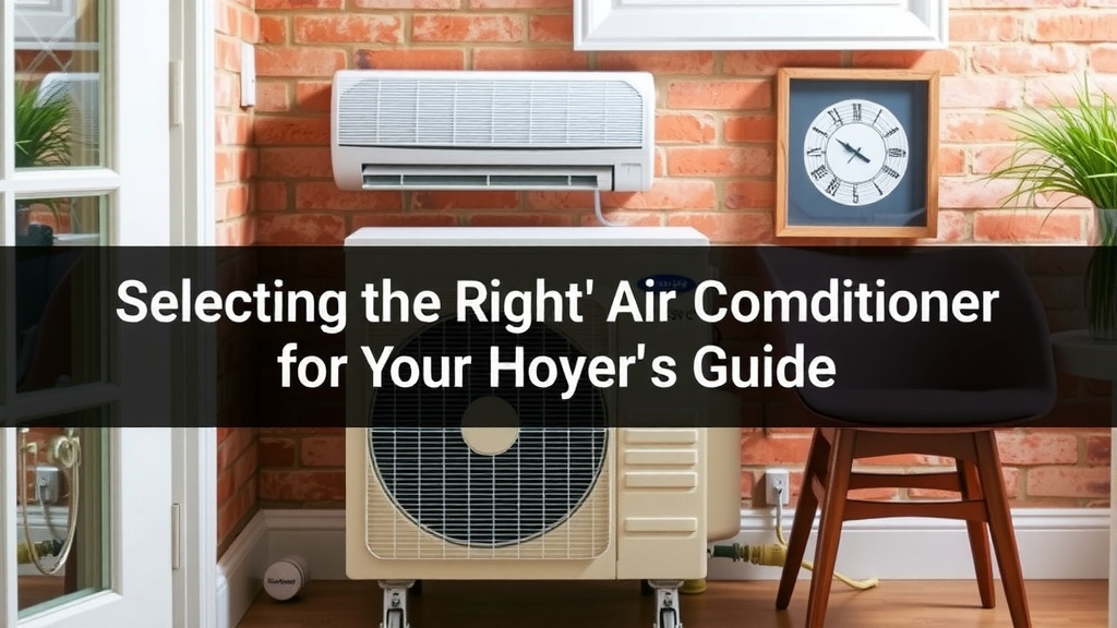 Selecting the Right Air Conditioner for Your Home