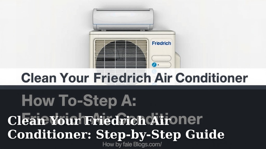 Clean Your Friedrich Air Conditioner: Step-by-Step Guide