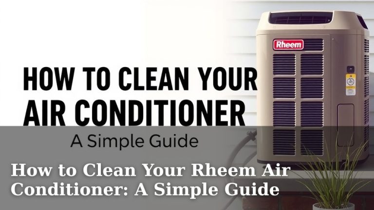 How to Clean Your Rheem Air Conditioner: A Simple Guide