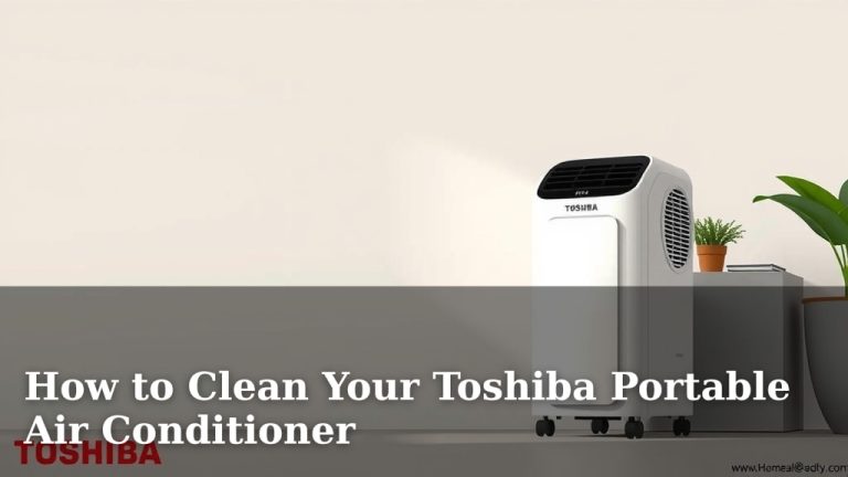 How to Clean Your Toshiba Portable Air Conditioner