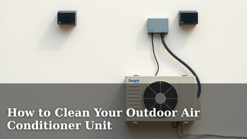 How to Clean Your Outdoor Air Conditioner Unit