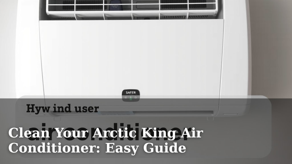 Clean Your Arctic King Air Conditioner: Easy Guide