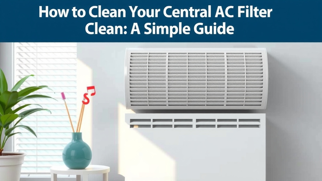 Keeping Your Central AC Filter Clean: A Simple Guide
