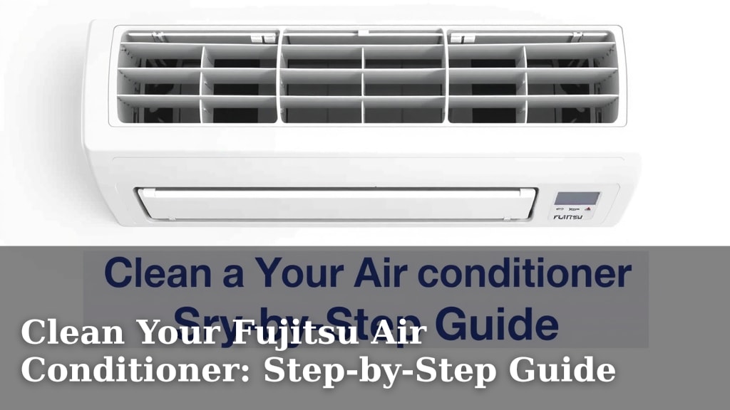Clean Your Fujitsu Air Conditioner: Step-by-Step Guide