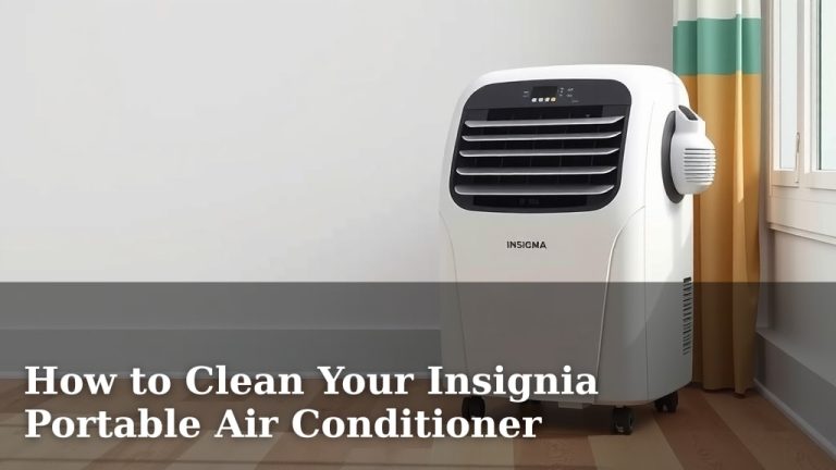How to Clean Your Insignia Portable Air Conditioner